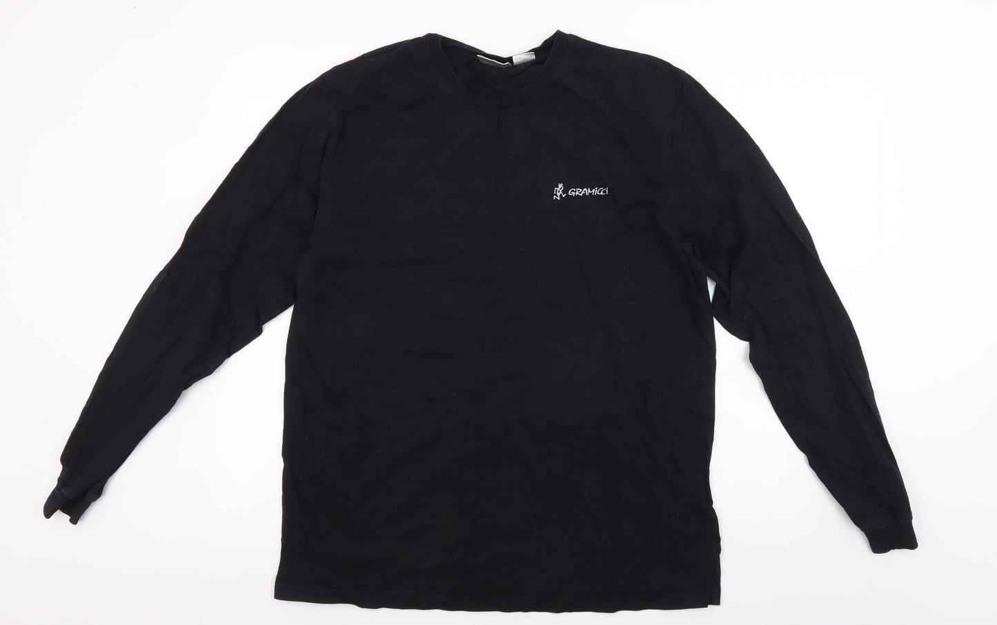 Gramicci Men's Black Graphic Pullover Sweatshirt M