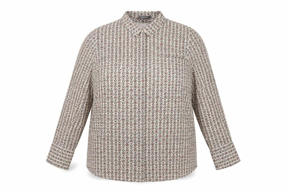 Front view of Marks & Spencer Women's Multicoloured Geometric Shirt