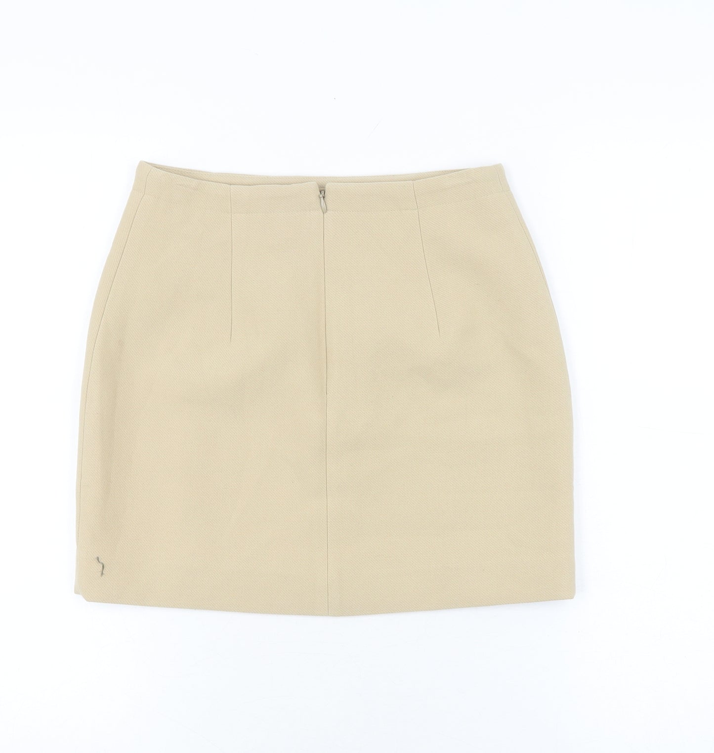 H&M Women's Beige Pencil Skirt Size 8