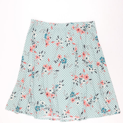 Damart Women's Multicoloured A-Line Skirt Size 24
