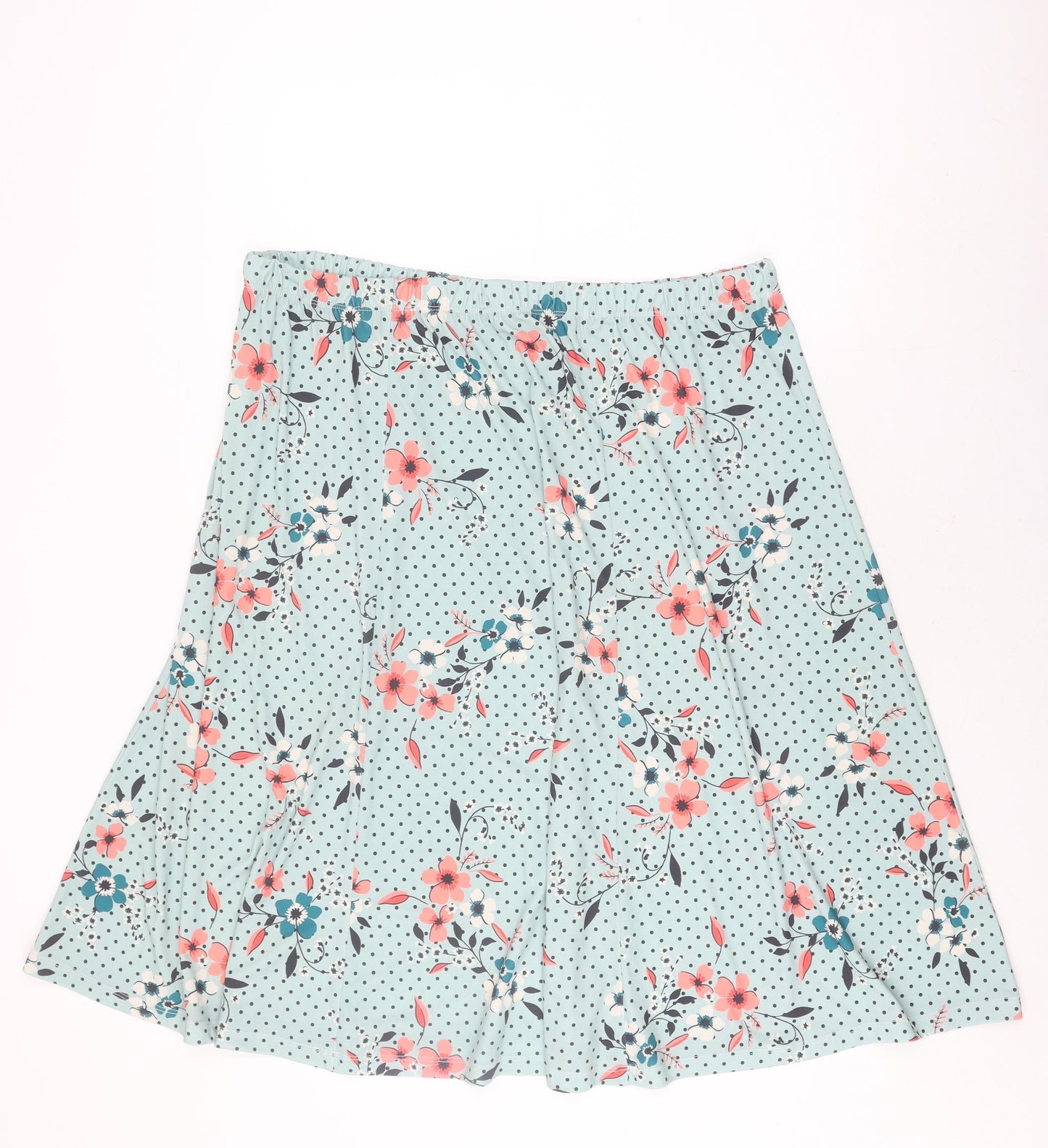 Damart Women's Multicoloured A-Line Skirt Size 24