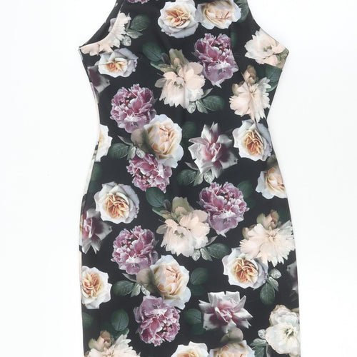 New Look Women's Floral Bodycon Dress - Multicoloured 10