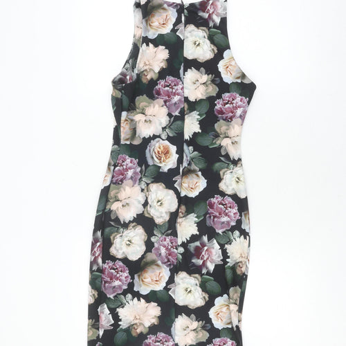 New Look Women's Floral Bodycon Dress - Multicoloured 10