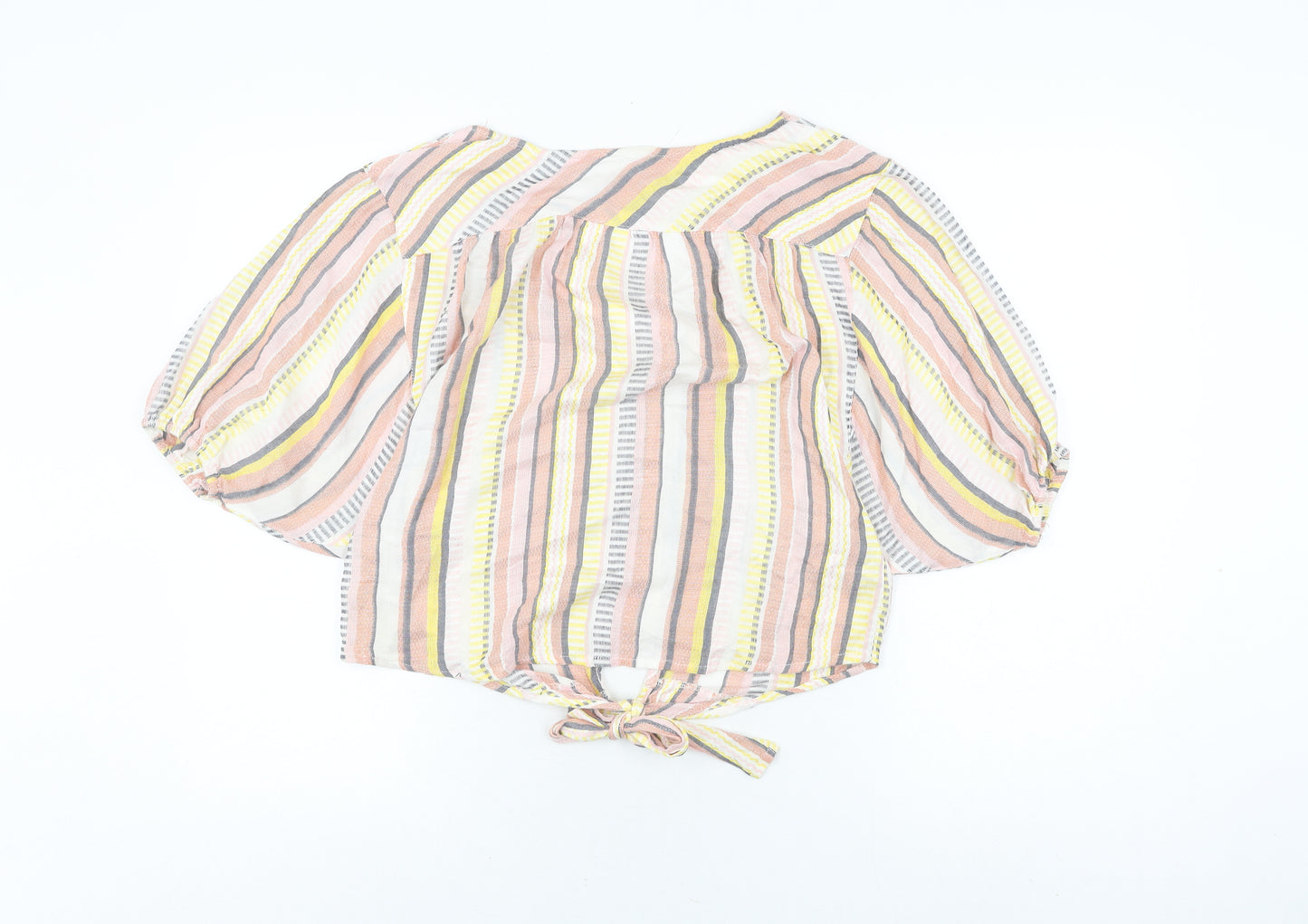 Dizzy Lizzy Women’s Multicoloured Striped Top S