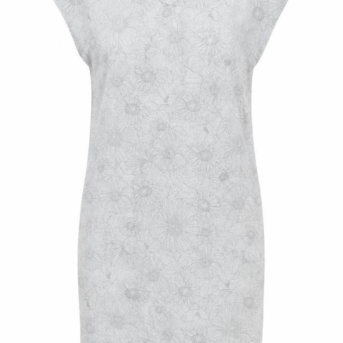 Rohan Women's Grey Floral Sleeveless Dress Size 10