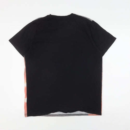 Star Wars Men's Black Grey L Graphic T-Shirt
