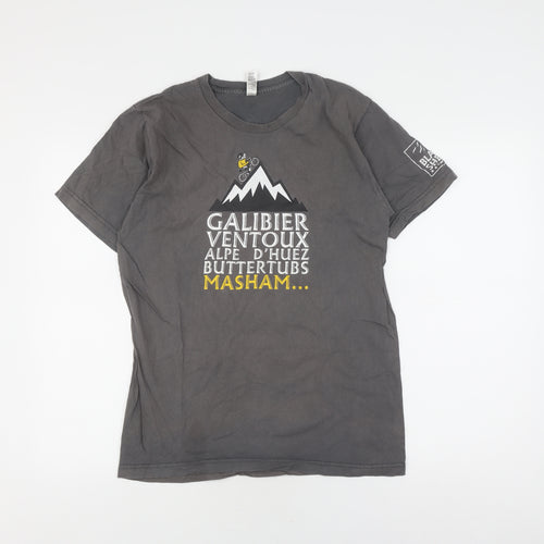 American Apparel Men’s Grey Graphic T-Shirt M
