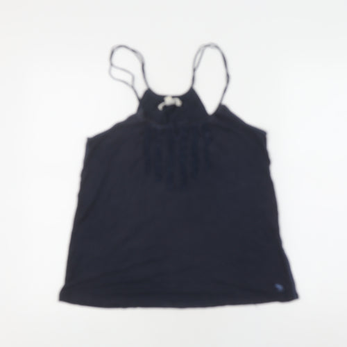 Abercrombie & Fitch Women's Blue Camisole Tank L