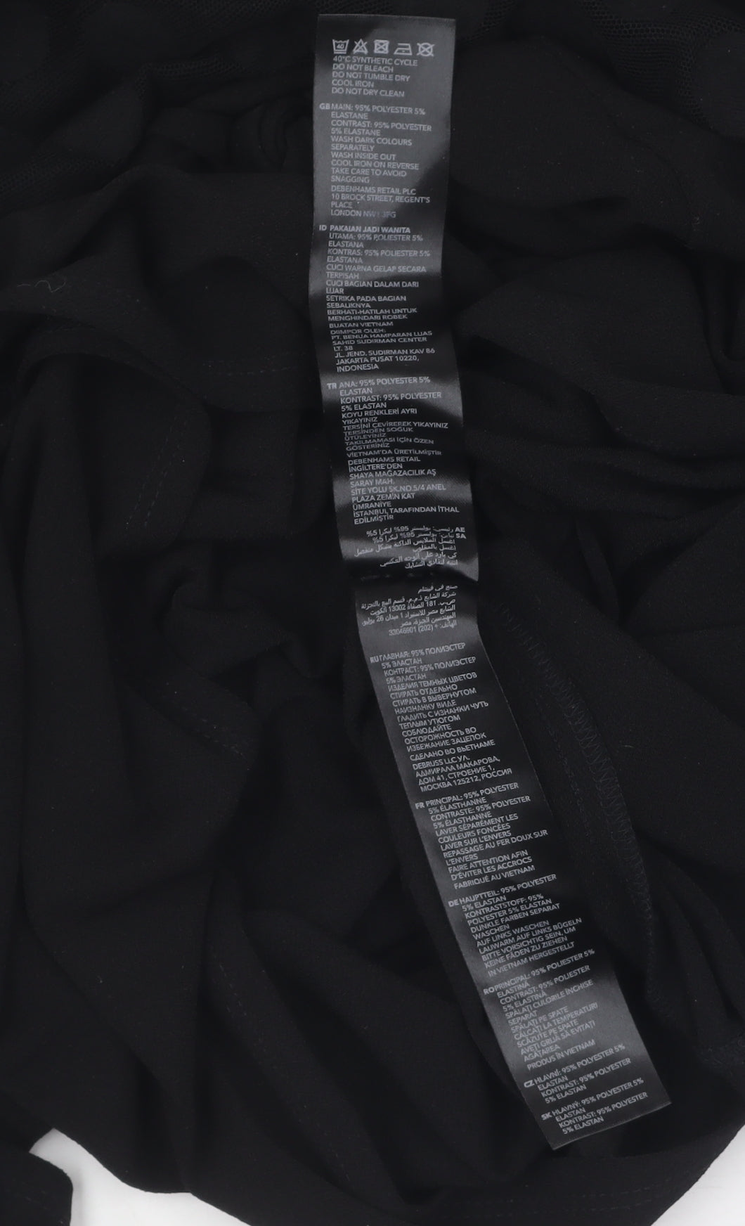 The Collection Debenhams Black Women's Dress Size 20