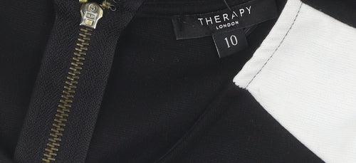 Therapy Women's Black Bodycon Dress Size 10