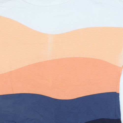 Marble Women's Multicoloured Colourblock T-Shirt