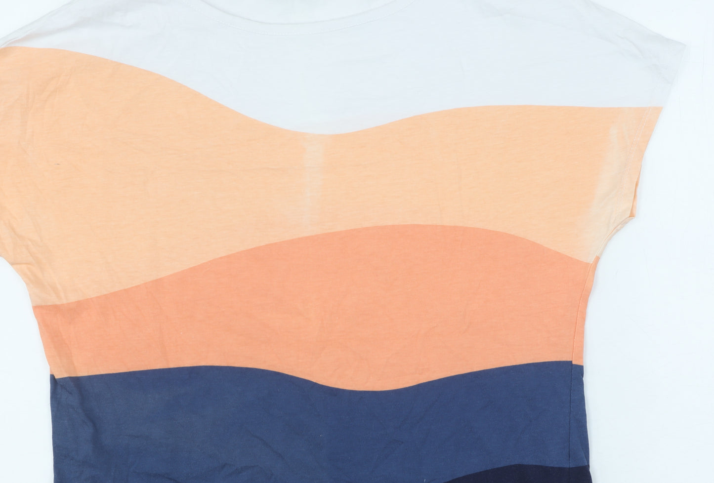 Marble Women's Multicoloured Colourblock T-Shirt