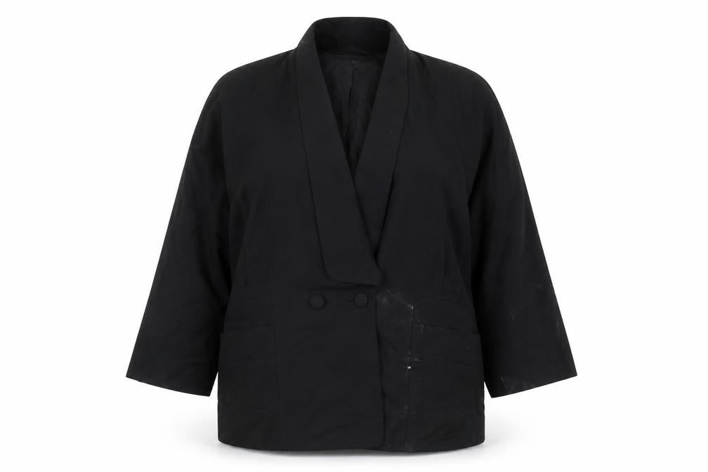 Front view of French Connection Women's Black Suit Jacket, size 16, Classic