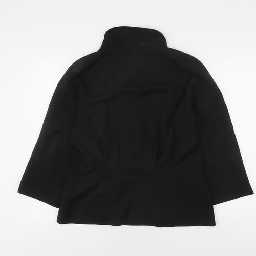 French Connection Women's Black Suit Jacket Size 16 Classic