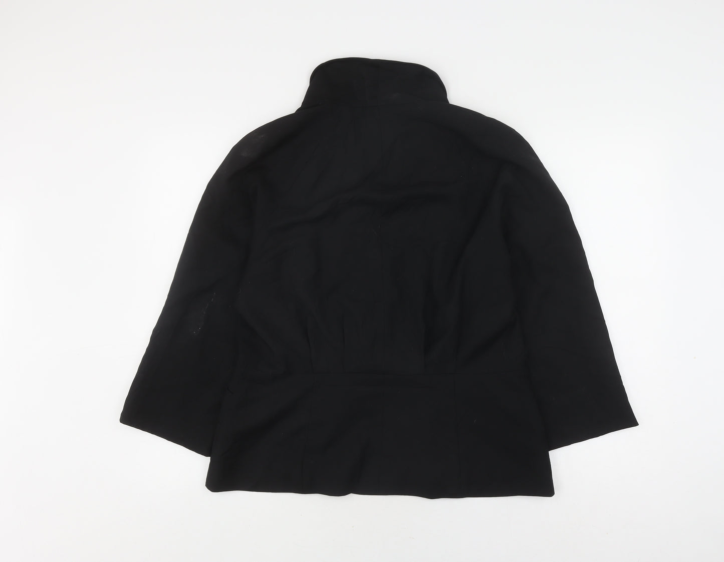 French Connection Women's Black Suit Jacket Size 16 Classic