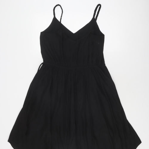 GAP Women's Black Trapeze Dress Size 10