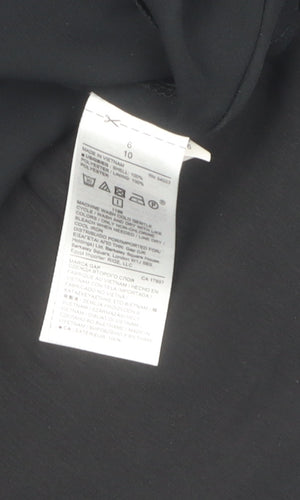 GAP Women's Black Trapeze Dress Size 10