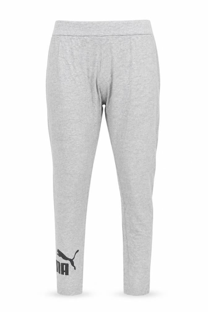 Front view of Puma unisex grey jogger trousers, size 12