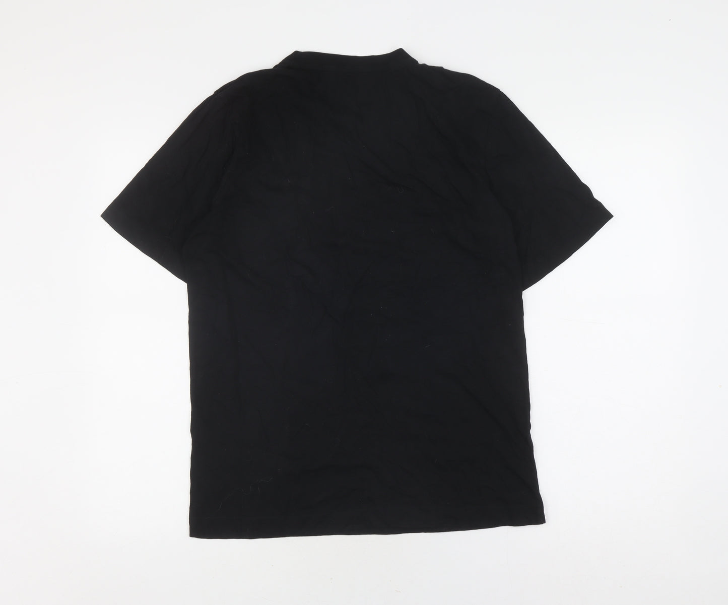 Jack & Jones Men’s Black Regular Fit T-Shirt, S