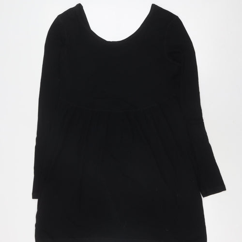 The White Company Black Half Sleeve Women's Dress Size 10