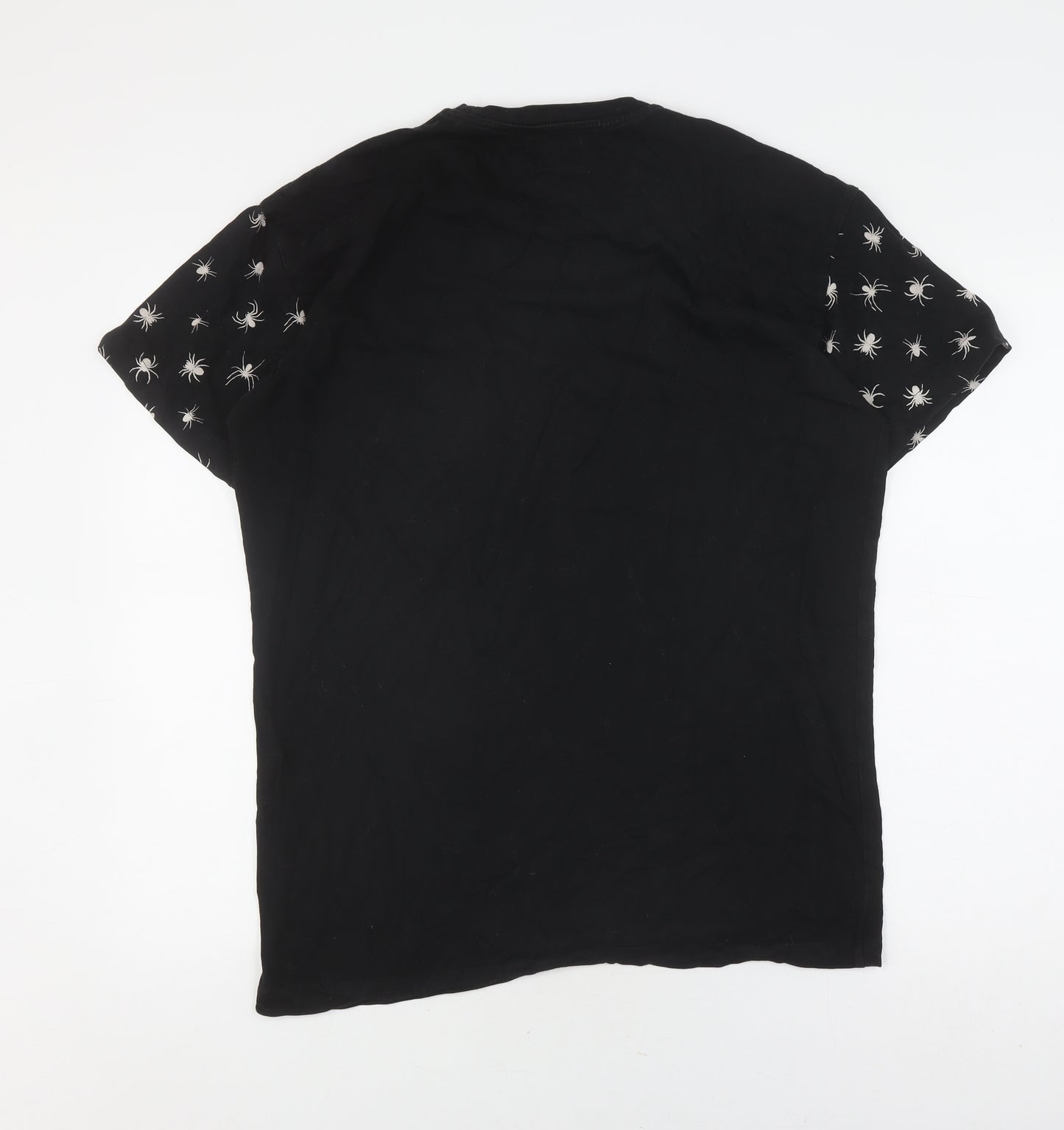 A Question Of Unisex Black Graphic T-Shirt, Medium