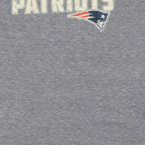 Touch by Alyssa Milano Women’s Grey Patriots T-Shirt L