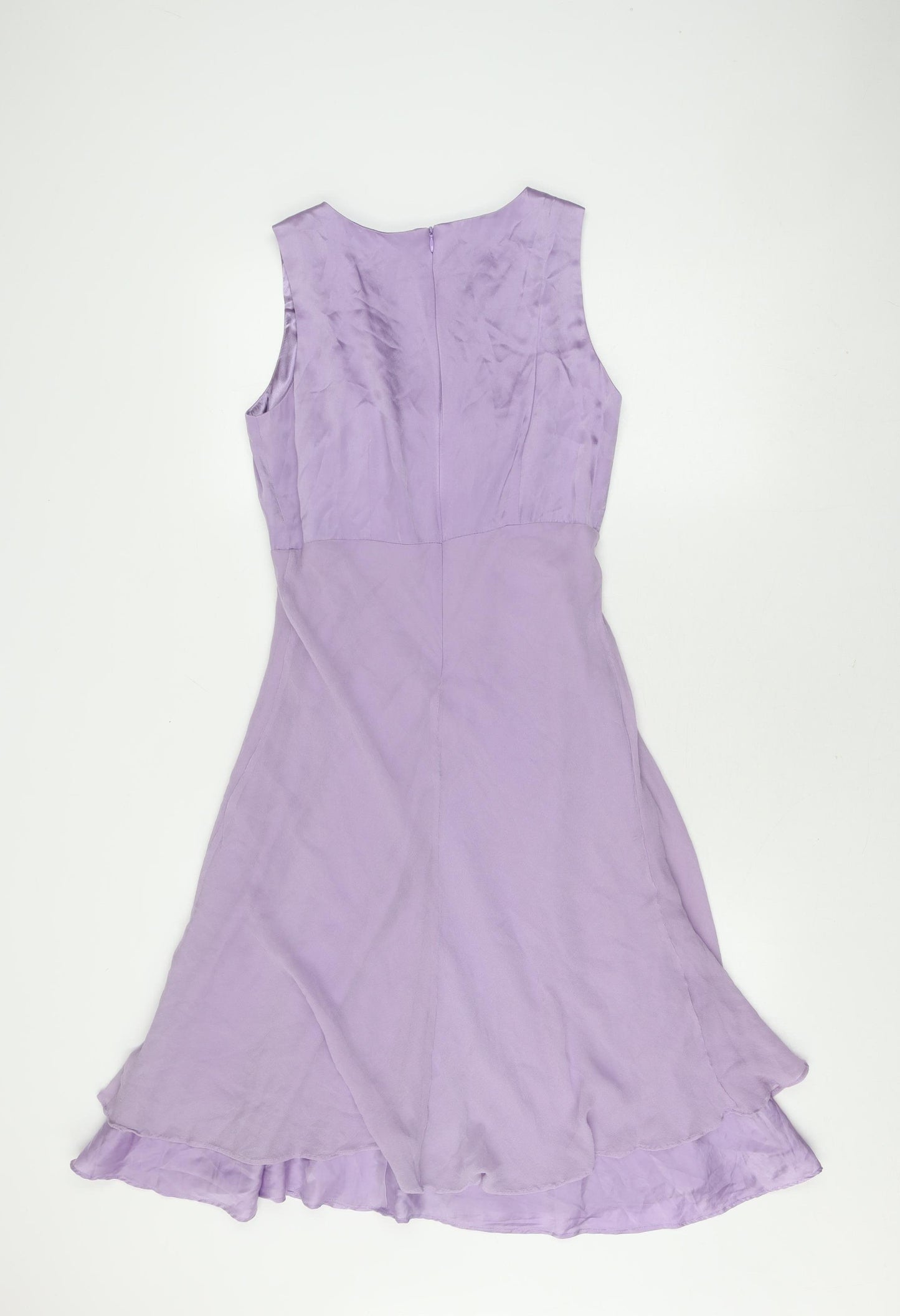 Donna Ricco Women's Purple Sleeveless Dress