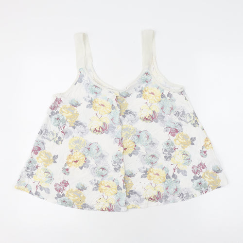 Next Women's Floral V-Neck Camisole Tank Top