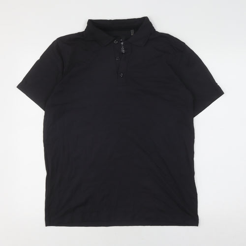 Porsche Men's Black Polo Shirt L - Stylish & Casual