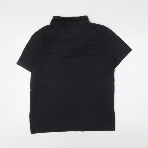 Porsche Men's Black Polo Shirt L - Stylish & Casual