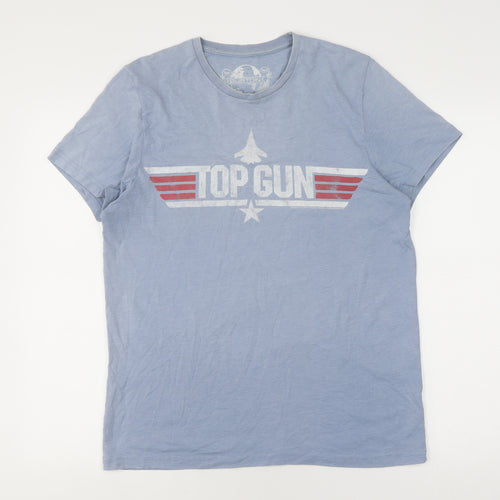 Burton Men's Blue Top Gun T-Shirt, Medium