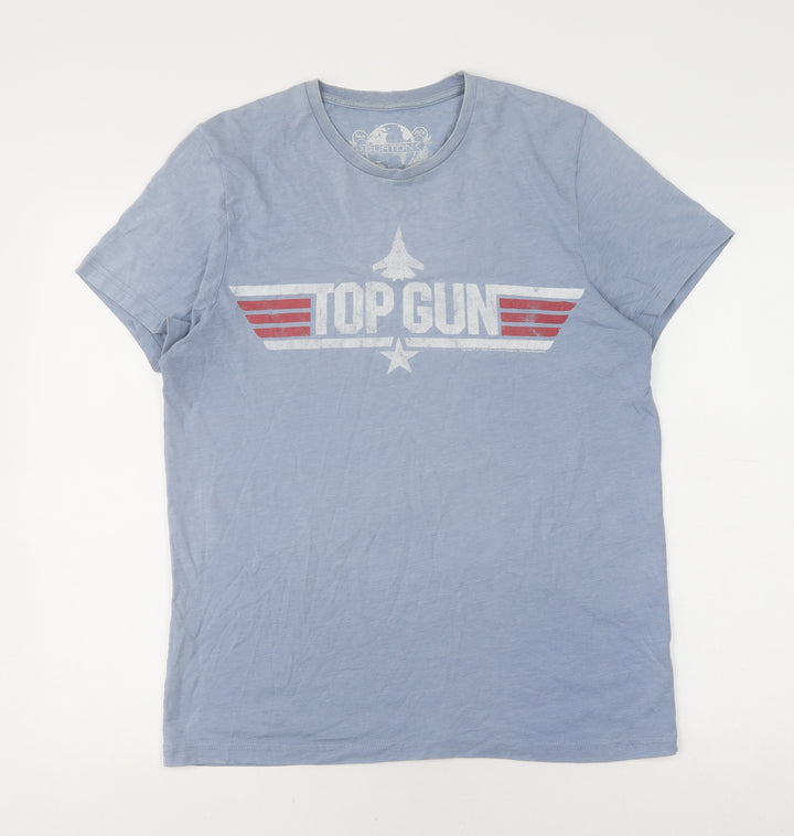 Burton Men's Blue Top Gun T-Shirt, Medium