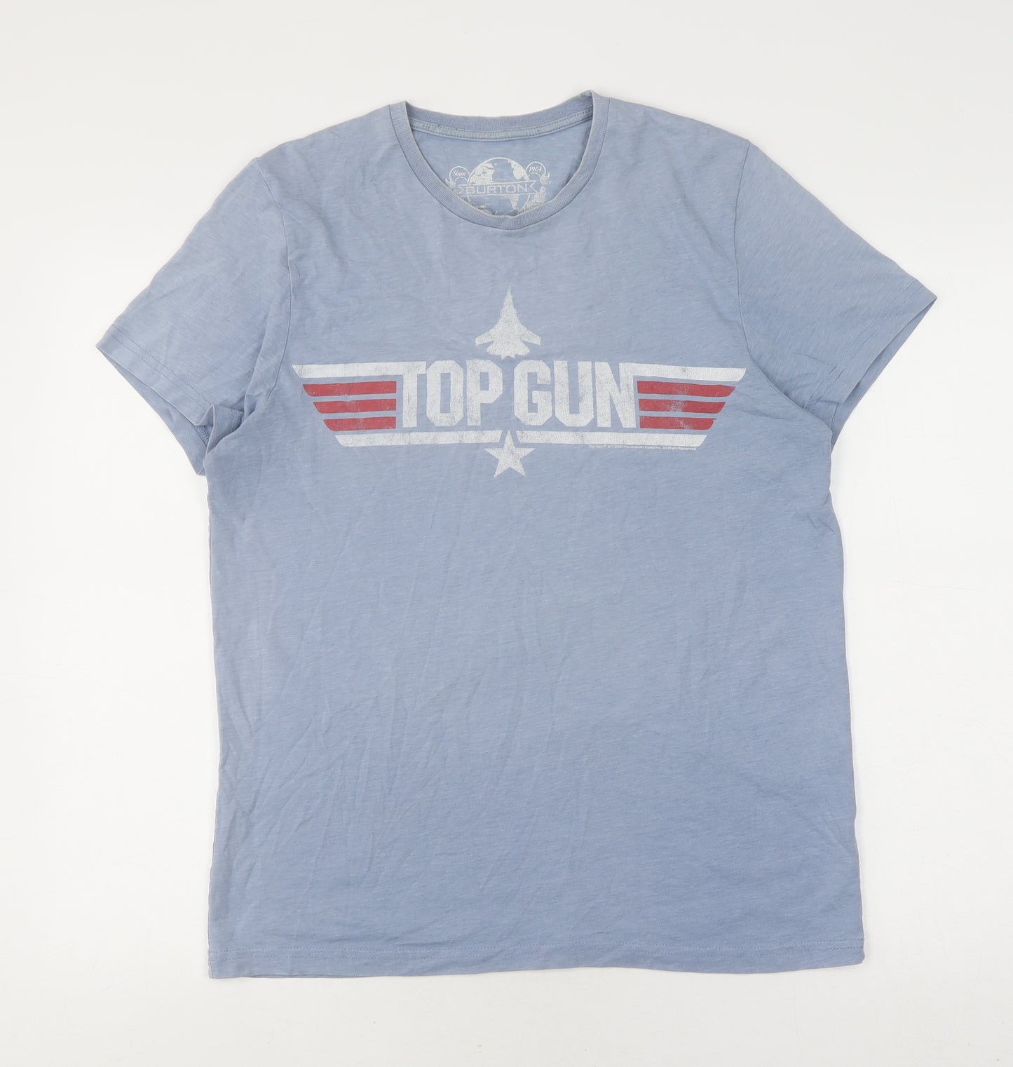 Burton Men's Blue Top Gun T-Shirt, Medium
