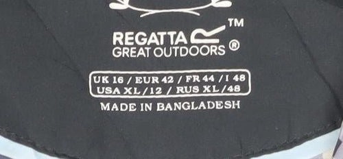 Regatta Women's Blue Quilted Jacket Size 12