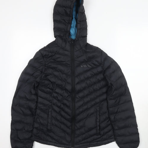 Mountain Warehouse Women's Black Puffer Jacket Size 6