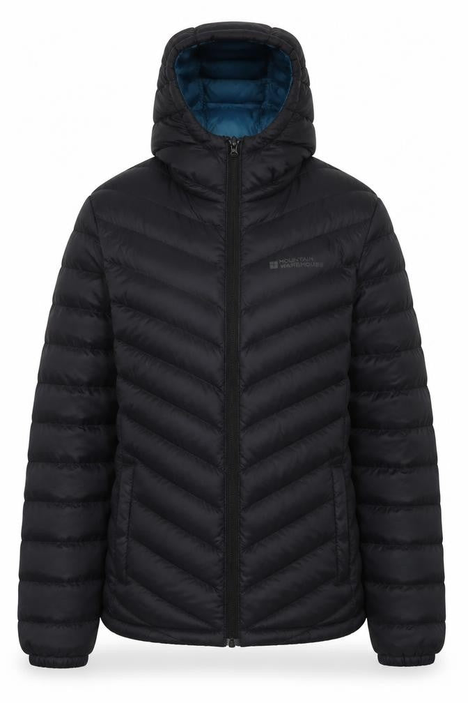 Mountain Warehouse Women's Black Puffer Jacket Size 6