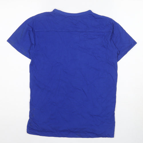 French Connection Boys Blue Graphic Print T-Shirt 11 Years