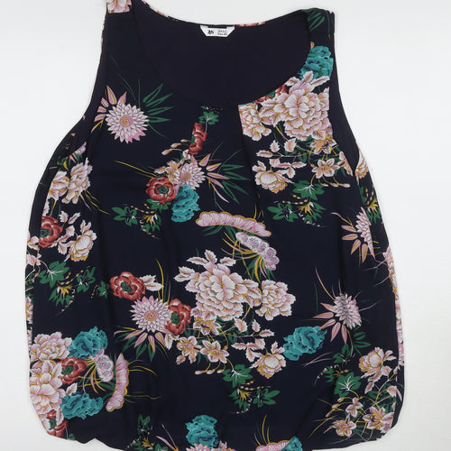 Zabaione Women's Multicoloured 2XL Floral Tank