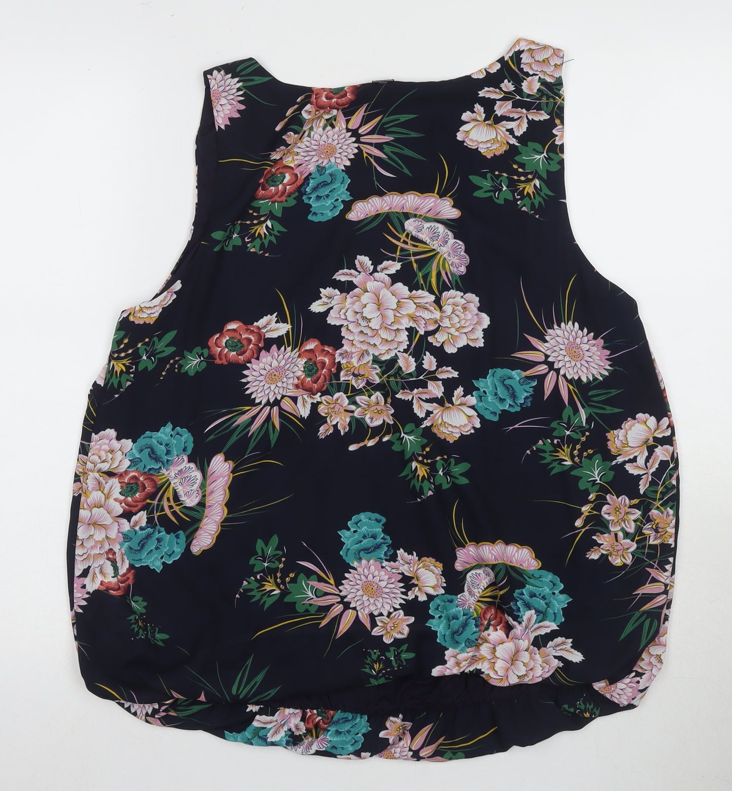Zabaione Women's Multicoloured 2XL Floral Tank