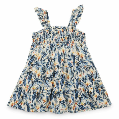 Marks and Spencer Girls Multicoloured A-Line Dress, 2-3 Years