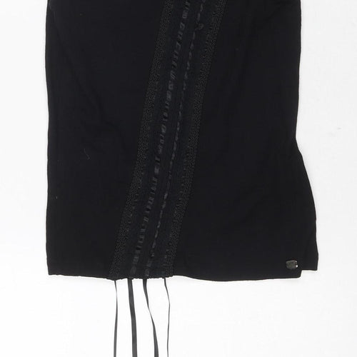 Ted Baker Women's Black Wrap Blouse with Straps