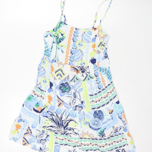 Next Women's Multicoloured Swing Dress 6P