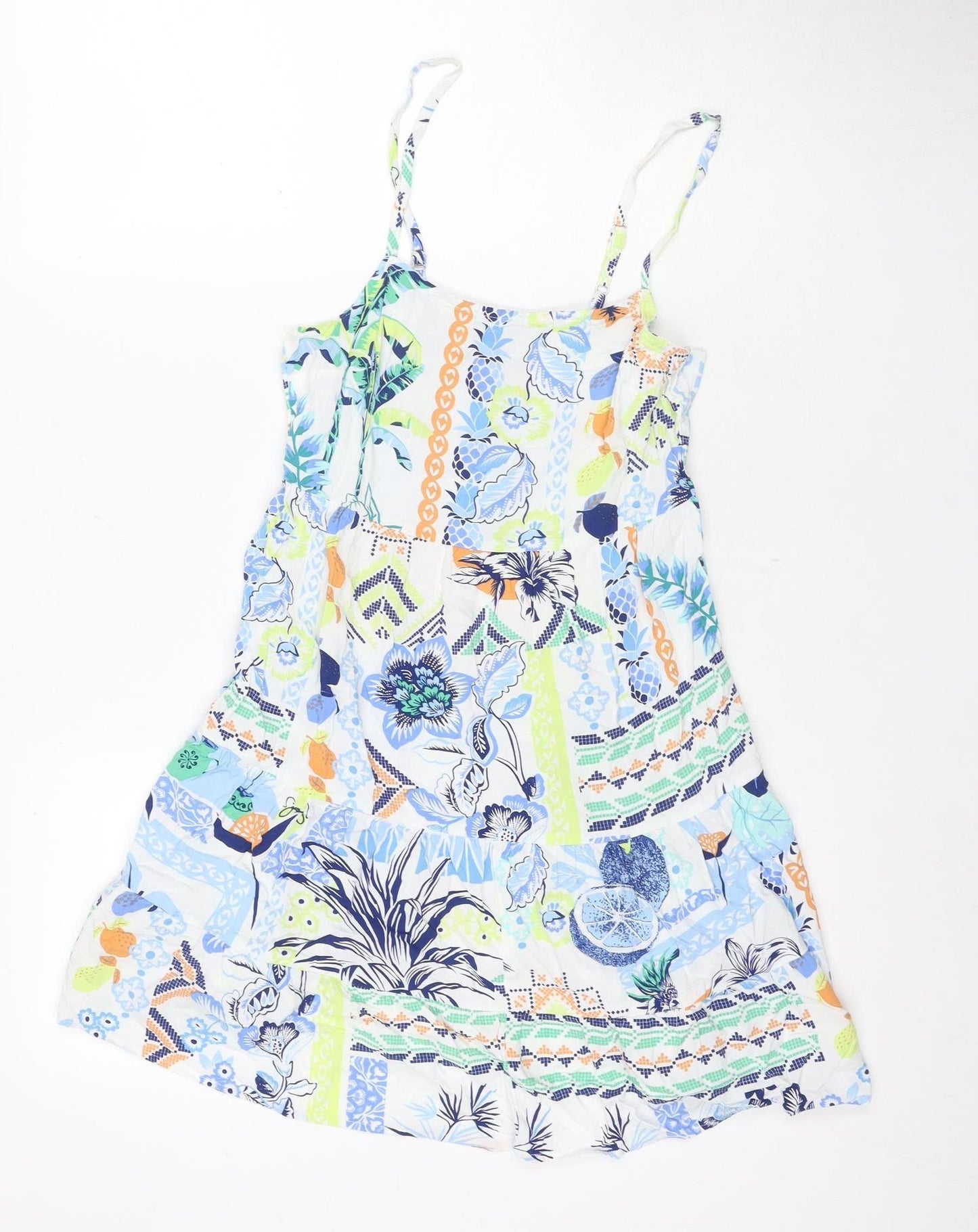Next Women's Multicoloured Swing Dress 6P