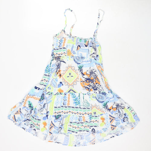 Next Women's Multicoloured Swing Dress 6P