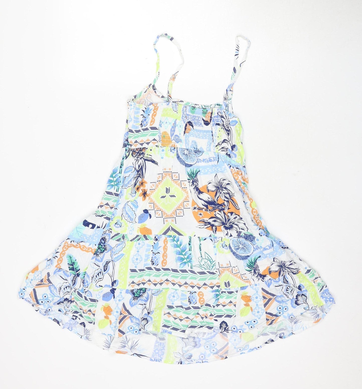 Next Women's Multicoloured Swing Dress 6P