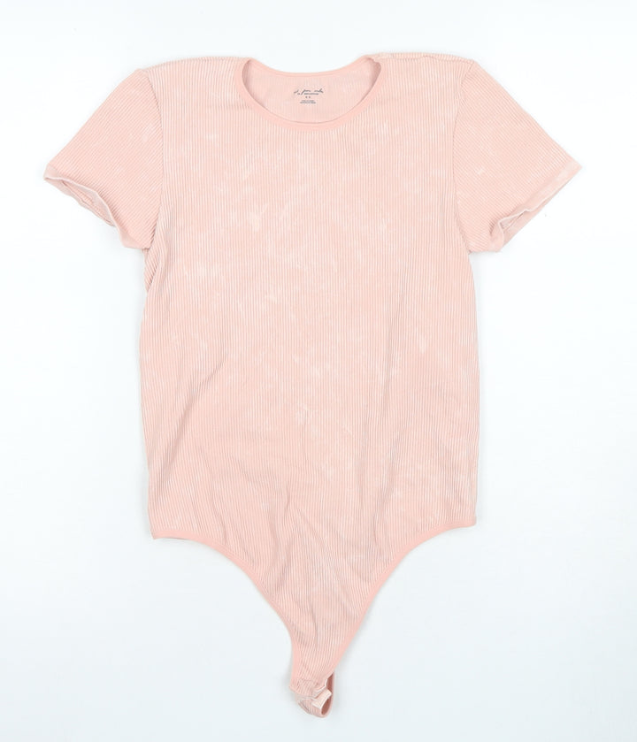 Out From Under Pink Bodysuit for Women in M