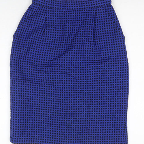 Windsmoor Women's Blue Wool Pencil Skirt Size 10