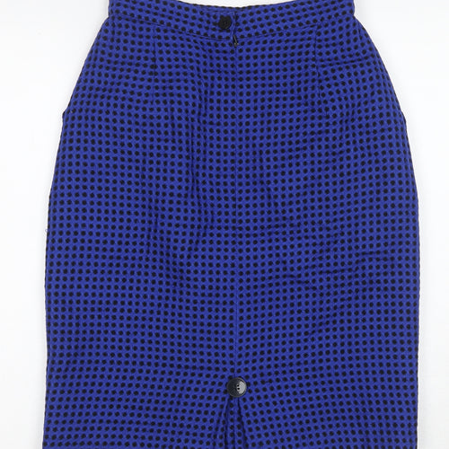 Windsmoor Women's Blue Wool Pencil Skirt Size 10
