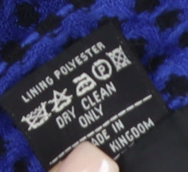 Windsmoor Women's Blue Wool Pencil Skirt Size 10