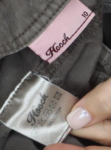 Hooch Women's Brown Peasant Skirt Size 10